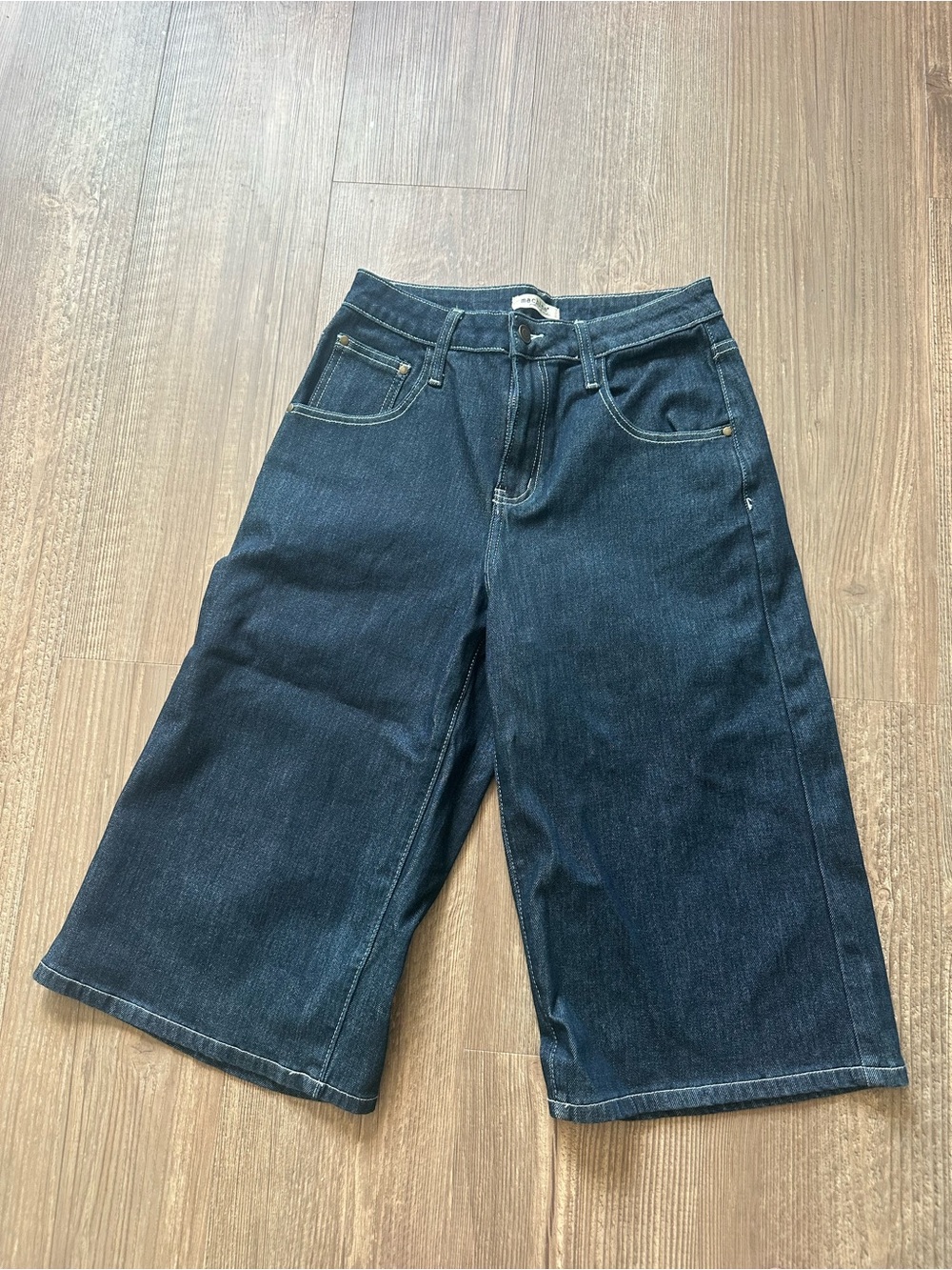 Machine Women’s Wide Leg Dark Blue Denim